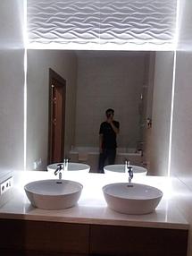 Зеркало с подсветкой в ванную 2