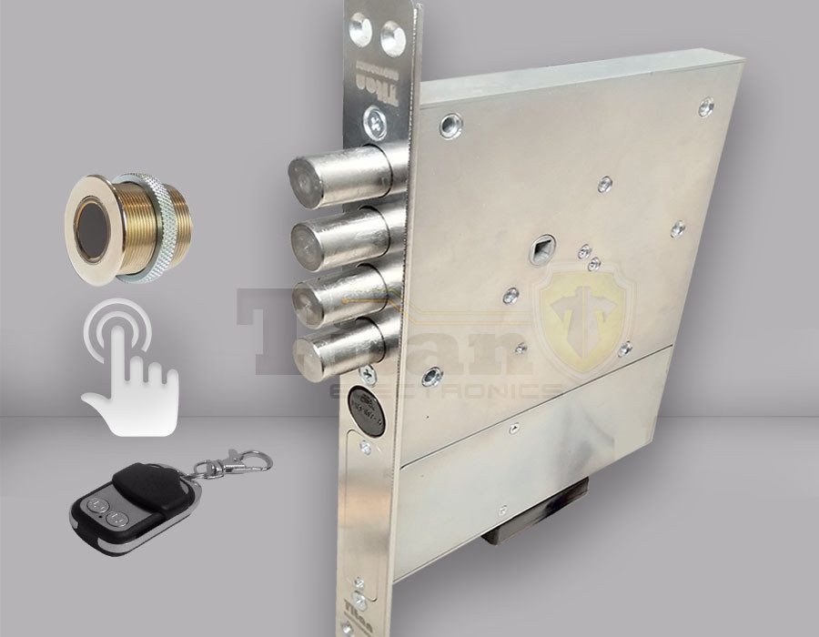Замок-невидимка Титан-Battery Internal PRO Biometric