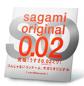 Полиуретановые презервативы "Sagami Original 002", 1 штука