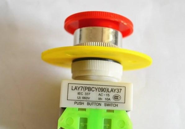 LAY37-11BN 10A/660 В аварийный выключатель охраняемых/кнопка электроблокировки устройств - фото 1 - id-p61880653