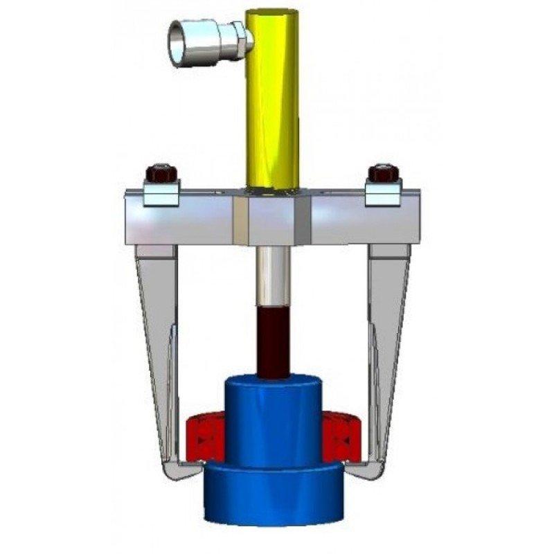 Гидравлический съемник с 2 неподвижными захватами серии 1010HF - фото 4 - id-p61891314