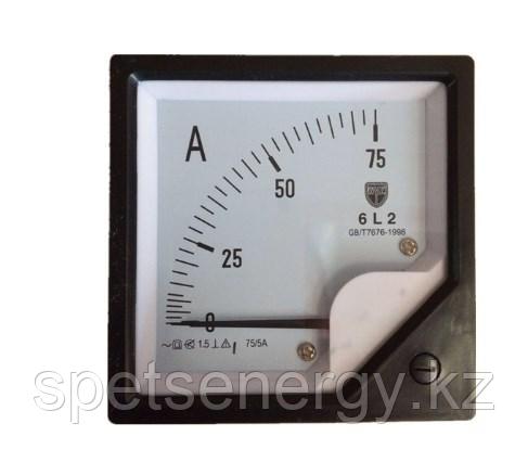 Электрические измерения подвижной катушкой dc amp метр 75/5, фото 2