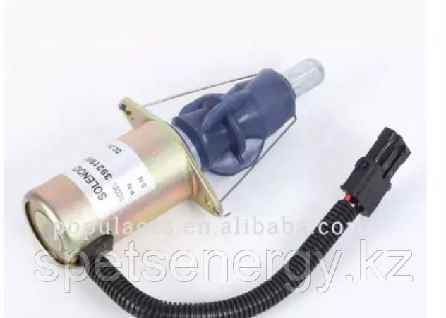 Diesel генератор электромагнитного запорный клапан 3921980 3918601 24 В, 3921978 3918600 12 В, фото 2