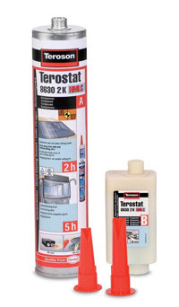 Terostat PU 8630 2K HMLC, 2-х компонентный Клей для а/стекол, 310 мл. (2 часа/5 часов по Euro NCAP)