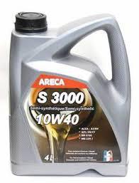 Моторное масло ARECA 10W-40 4литра - фото 1 - id-p61907817