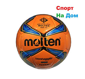 Футзальный мяч Molten кожаный сшитый (размер 4)
