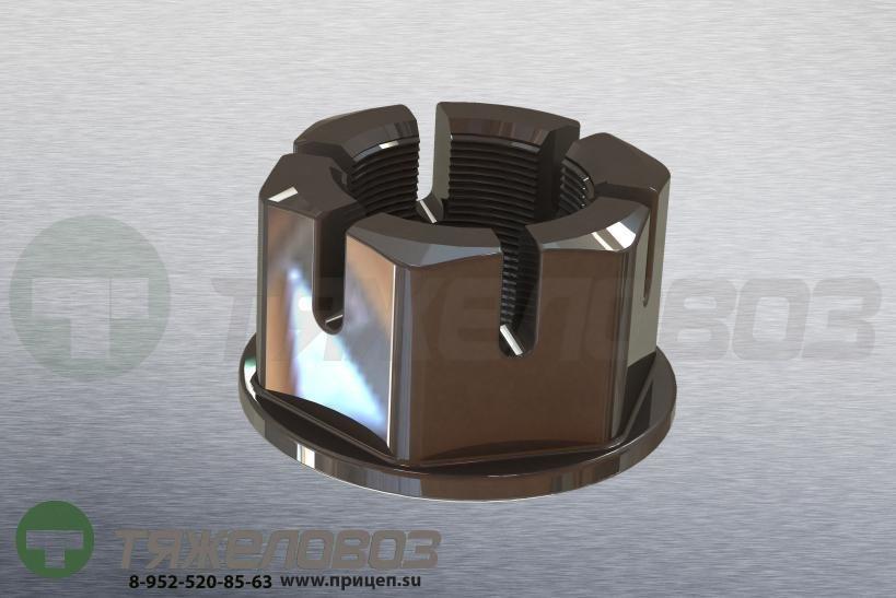 Гайка корончатая ступицы M42x2, H=42, SW65 BPW 03.262.16.03.0