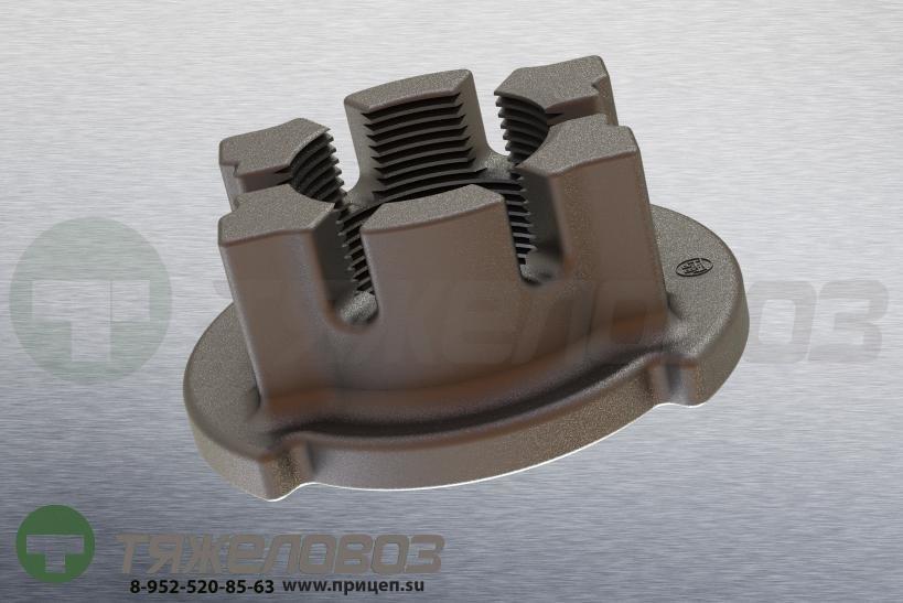 Гайка корончатая ступицы M42x2, H=40, SW65 BPW 03.262.16.10.0