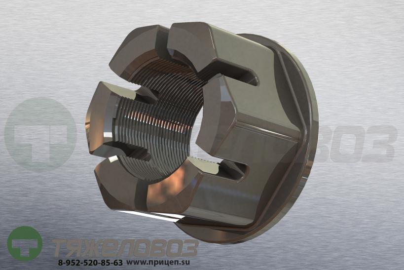 Гайка корончатая ступицы M60x2, SW85, H=56 BPW 03.262.17.11.0