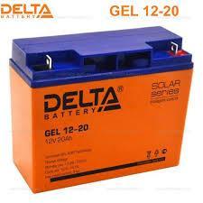 Аккумуляторная батарея Delta GEL 12-20 (технология GEL)