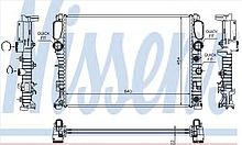 Радиатор W211(M112)(211 500 13 02)(BEHR 8MK 376 718-021)