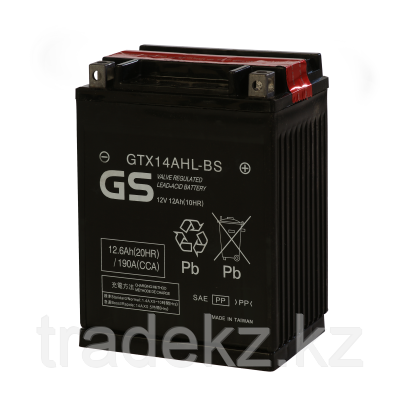 Аккумулятор GS Yuasa GTX14AHL-BS , фото 2