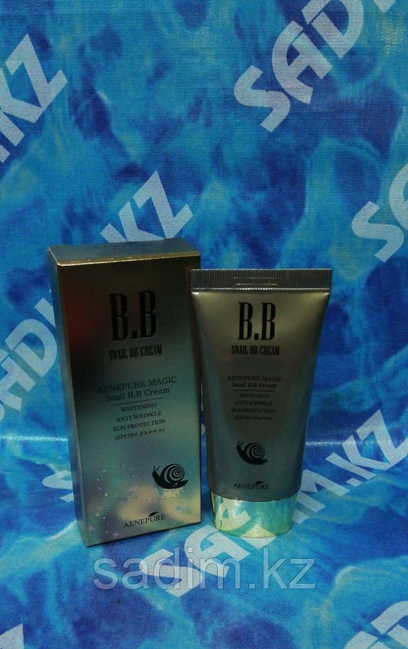 Aenepure Snail BB Cream Spf50 PA Whitening Anti-wrinkle Sun Protection 50ml Омолаживающий ББ крем