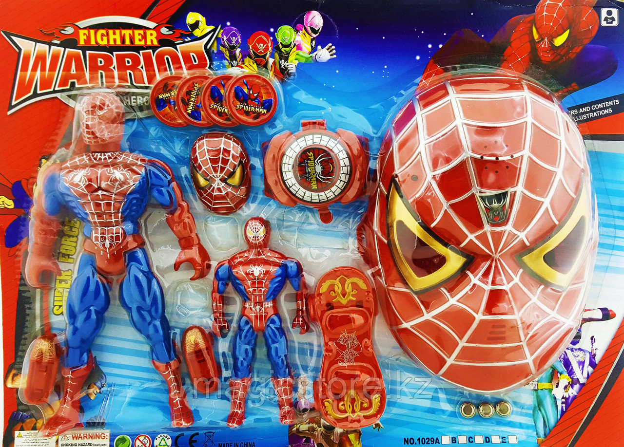 Spider Man Fighter Warrior 1029C Человек Паук Игровой набор