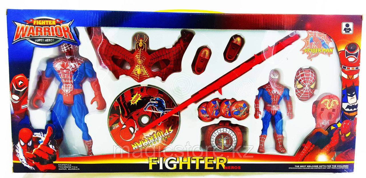 Spider Man Fighter Warrior 1034B Человек Паук Игровой набор