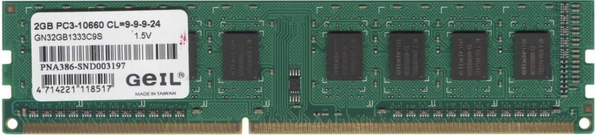 Память DDR3-1333 2Gb GEIL
