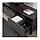 БЕСТО Тумба д/ТВ с ящиками, черно-коричневый Кэлльв/Стуббарп, темно-серый под бетон, фото 3