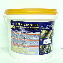 Клеящая мастика «Quality» Стиропор Ведро 1,5 кг