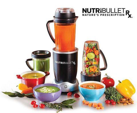 Пищевой экстрактор NutriBullet Rx BLACK {1700W, 12 аксессуаров в комплекте}