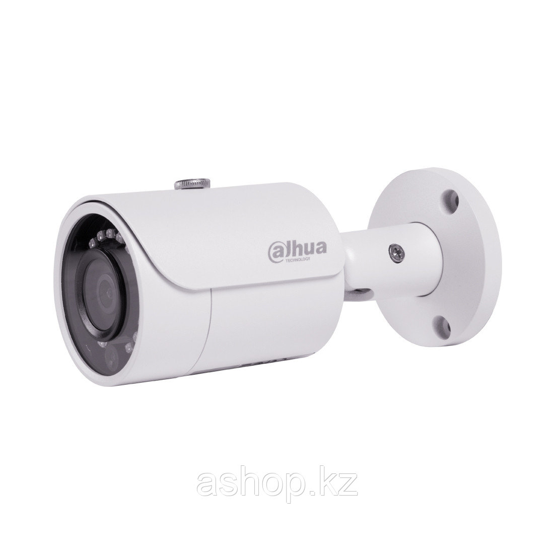 Камера IP цилиндрическая Dahua DH-IPC-HFW1431SP-0360B, Разрешение: 4 Mpi dpi, Тип объектива: f = 3,6 мм, ИК по