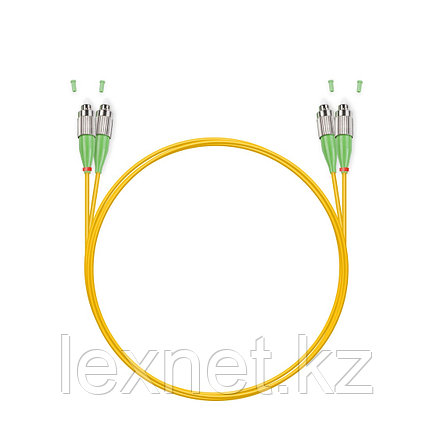 Патч Корд Оптоволоконный FC/APC-FC/APC SM 9/125 Duplex 3.0мм 1 м, фото 1