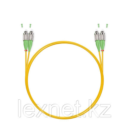 Патч Корд Оптоволоконный FC/APC-LC/UPC SM 9/125 Duplex 3.0мм 1 м, фото 1