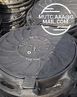 Люк чугунный тип ТМ, круглый с запорным устройством.