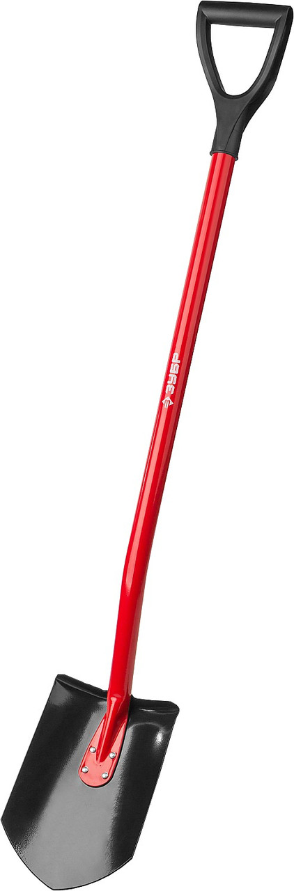 Лопата "МАСТЕР" штыковая, эргономичный стальной черенок, с рукояткой, ЗУБР (39523) - фото 3 - id-p55646041