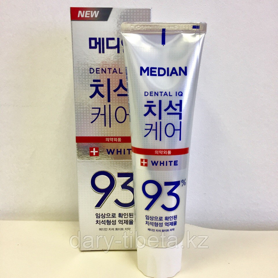 Median Dental IQ 93% White- Отбеливающая зубная паста с цеолитом