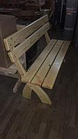 Лавка покрытая лаком