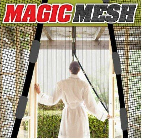 Москитная сетка на магнитах "Magic Mesh" - фото 3 - id-p62002524