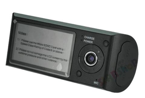 Авто-видеорегистратор DVR-R300 с 2 камерами, GPS и G-сенсором - фото 5 - id-p62002655