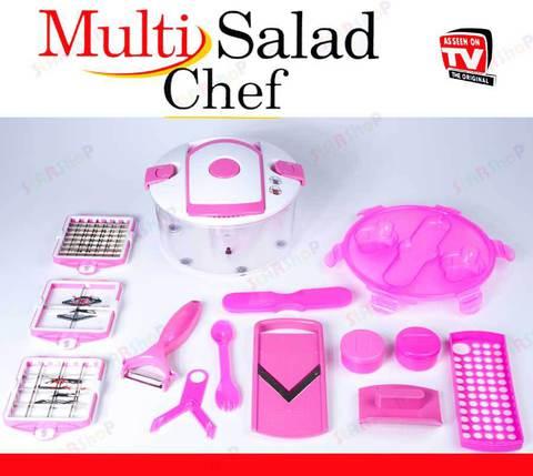 Набор аксессуаров для резки овощей и салатов Multi Salad Chef - фото 8 - id-p62002683