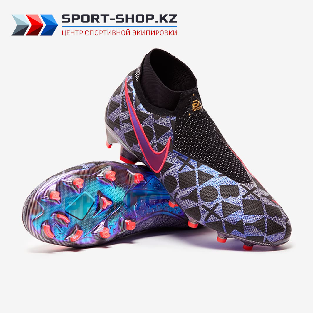 Бутсы Nike EA Sports x Phantom Vision Elite Dynamic Fit FG: продажа, цена в  Алматы. Футбольная обувь от "SPORT-SHOP.KZ" - 62020398