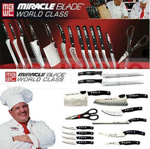 Набор из 13 ножей Miracle Blade World Class - фото 1 - id-p62002994