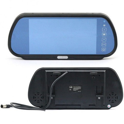 Зеркало заднего вида с монитором, MP4-плеером и громкой связью, фото 2