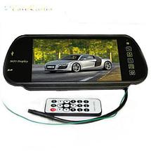 Зеркало заднего вида с монитором, MP4-плеером и громкой связью, фото 4