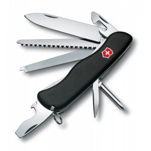 Нож складной солдатский Victorinox Locksmith, Кол-во функций: 17 в 1, Цвет: Чёрный, (0.8493.3)