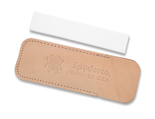 Точило для ножа Spyderco Pocket Stone Fine, Цвет: Бело-коричневый, Упаковка: Розничная, (303F)