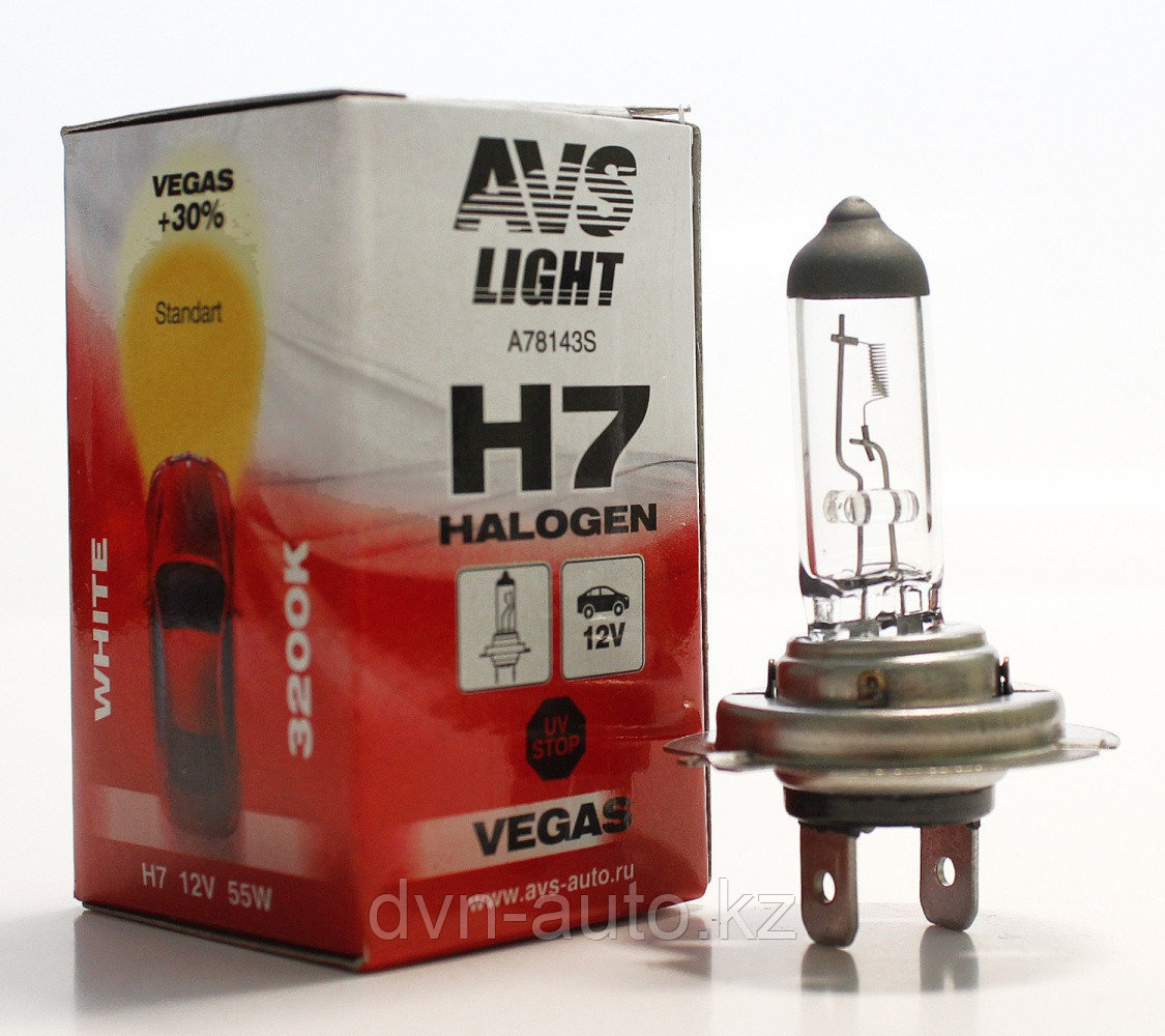 Лампа галогенная AVS Vegas H8.12V.35W (1 шт.)