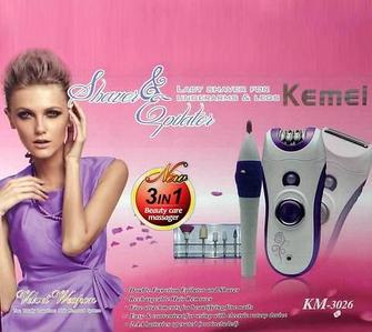 Набор для ухода за волосами и ногтями Kemei KM-3026 3 в 1