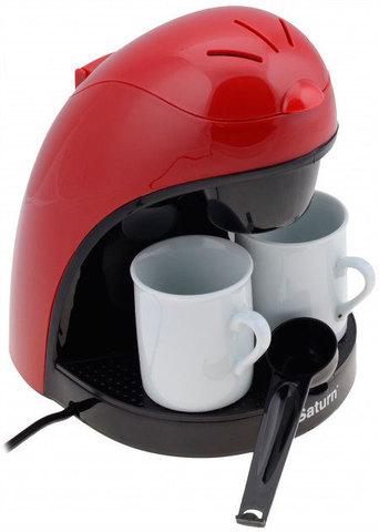 Кофеварка капельная с двумя кофейными чашками Saturn ST-CM7050 - фото 1 - id-p62004198