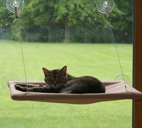 Лежанка для кошек подвесная Sunny Seat - фото 1 - id-p62004223