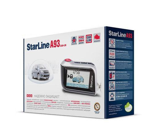 Сигнализация автомобильная StarLine A93, фото 1