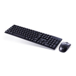 Беспроводной комплект клавиатура + мышь, Delux DLD-1505OGB