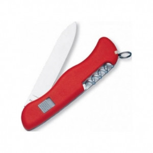 Нож складной солдатский Victorinox Alpineer, Кол-во функций: 6 в 1, Цвет: Красный, (0.8823)