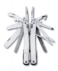 Мультитул универсальный Victorinox Spirit 27, Кол-во функций: 27 в 1, Цвет: Серебристый, (3.0227.L)