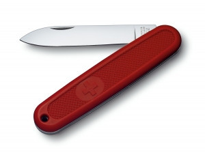 Нож складной солдатский Victorinox Solo, Цвет: Красный, (0.8710)