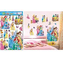 Наклейки 5D для украшения интерьера детской комнаты (Hello Kitty), фото 2