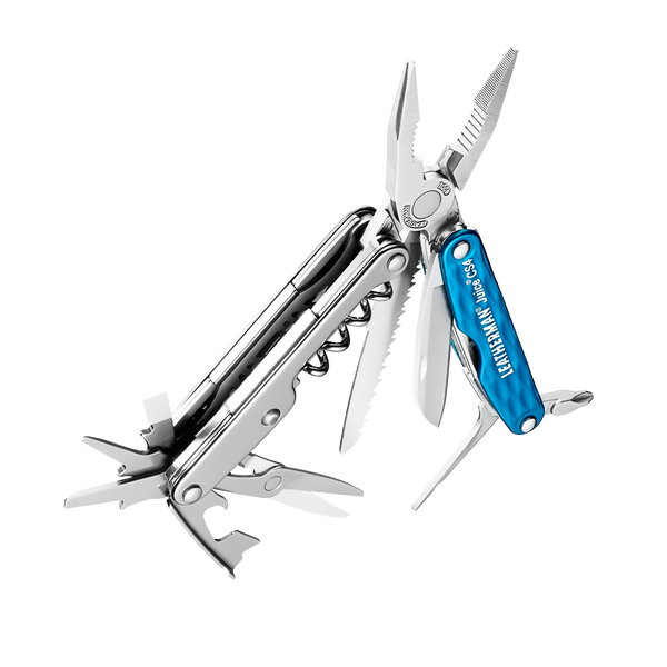 Мультитул карманный Leatherman Joice CS4, Кол-во функций: 15 в 1, Цвет: Синий, (CS4LGb)